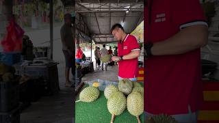 Pro Unboxing Durian in Malaysia 🤯  Fruit Cutting [upl. by Ioab]