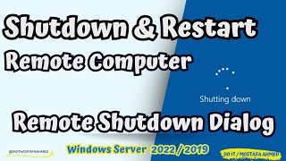 How to Restart or Shutdown a Computer Remotely [upl. by Asaeret]