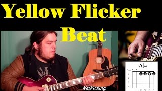 Lorde  Yellow Flicker Beat GUITAR TUTORIAL [upl. by Aneem]