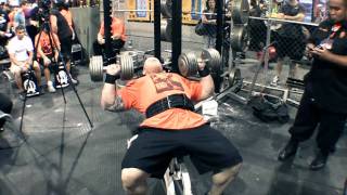 Mike Van Wyck Incline Dumbbells  Animal Cage RageInTheCage [upl. by Burhans]