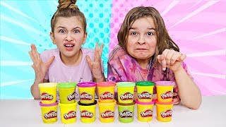 Dont Choose the Wrong PLAY DOH Slime Challenge  JKrew [upl. by Joette]