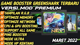 Game Booster Greenshark Premium Terbaru 2022  Game Booster Terbaik Untuk Android [upl. by Terces]