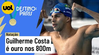 JOGOS PAN AMERICANOS GUILHERME COSTA CACHORRÃO É OURO NOS 800M [upl. by Biddie]