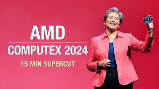 AMD Computex 2024 Keynote Highlights 15 Minutes Supercut [upl. by Justen]