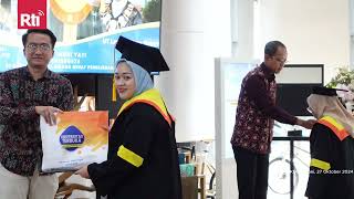 Wisuda Universitas Taiwan 2024  Rti Siaran Indonesia [upl. by Anifesoj89]