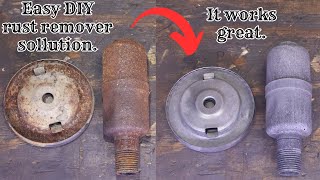 Super easy DIY rust remover that actually works [upl. by Neffirg]