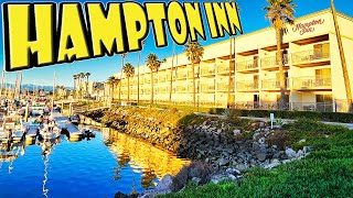 Hampton Inn Channel Islands Harbor Oxnard CA Hotel Review [upl. by Gerrit]