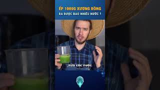 1000g xương rồng ép ra được bao nhiêu lít nước [upl. by Berkin]