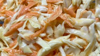 Coleslaw vegetable salad recipe [upl. by Nanor]