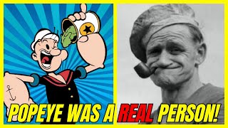 The True Story Behind Popeye The Sailor Man [upl. by Nimsay]