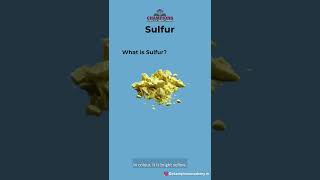 Sulfur Sulphur types and uses [upl. by Hawthorn]