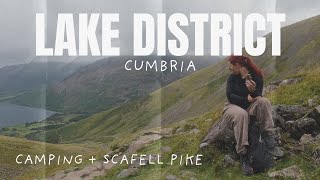 Lake District vlog  camping  Scafell Pike [upl. by Eneri862]