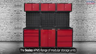 Sealey American Pro Modular Storage System [upl. by Einahpets]