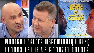 LENNOX LEWIS VS ANDRZEJ GOŁOTA  NASZE WIELKIE WALKI 7 [upl. by Naujit]