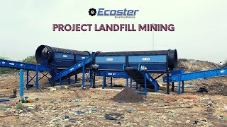 MSW Landfill Mining 200 TPD [upl. by Travus]