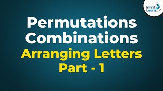 Permutations and Combinations  Arranging Letters Part 1  Dont Memorise  GMATCATBank POSSC CGL [upl. by Burnard]