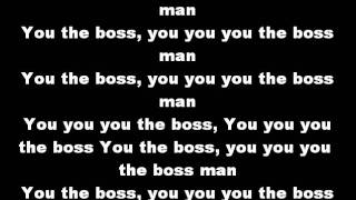 You The Boss LyricsRick Ross ft Nicki Minaj [upl. by Quincey893]