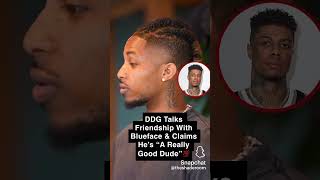 DDG TALKS FRIENDSHIP WITH BLUEFACE trending youtubeshorts pontiacmadeddgvlogs blueface [upl. by Mastic]