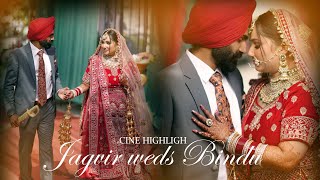 BEST WEDDING CINEMATIC HIGHLIGHT 2024  JAGVIR amp BINDU  STUDIO9AMIT JALANDHAR  PUNJAB  INDIA [upl. by Beutler477]