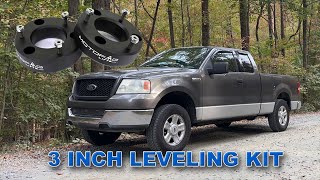 3 inch leveling kit installed on the F150 [upl. by Barnabas]