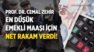 “Asgari Ücretin Altında Emekli Maaşı Olmamalı”  Prof Dr Cemal Zehir [upl. by Rog486]