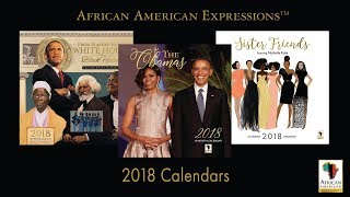 African American Expressions 2018 Black Calendars [upl. by Birgitta]