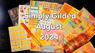 Simply Gilded August 2024 Subscription Box [upl. by Labaw968]