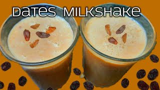 Dates Milkshake  பேரிச்சம் பழம் ஜூஸ் எப்படி செய்வது  Pericham Palam Juice Tamil summerdrinkrecipe [upl. by Etienne85]