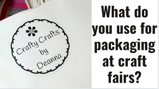 CRAFT FAIR SERIES 2023 WHAT KIND OF PACKAGING DO YOU USE AT YOUR CRAFT FAIR PAPER OR PLASTIC [upl. by Ahsiemal]