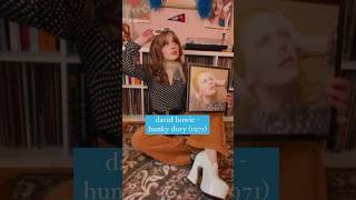 Hunky Dory How Bowie got out of his Flop Era  Vinyl Monday in 60 Seconds vinyl [upl. by Nyletac]