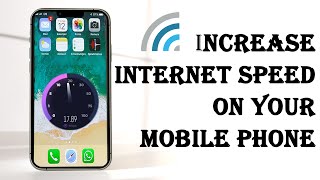 How to increase Internet speed on your mobile phone？ [upl. by Airehc]