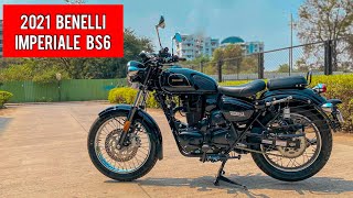 2021 Benelli Imperial 400 BS6  Detailed Ride Review  Better than Classic 350 [upl. by Yanetruoc423]