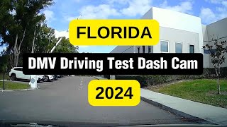 DMV Driving Test Dash Cam  FLORIDA 2024  REAL DRIVING TEST [upl. by Renny840]