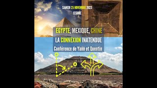 ALIGNEMENT OU PAS ENTRE LES PYRAMIDES D’ÉGYPTE DE CHINE ET DU MEXIQUE [upl. by Dijam]