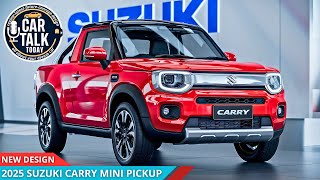 Suzuki’s 2025 Carry Mini Pickup Is the Compact Truck You NEED [upl. by Michaelina]