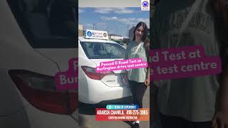 quot🚗 Watch Our Driving School Student Nail the G Road Test at Burlington Drive Centre 😱🎉 [upl. by Therine]