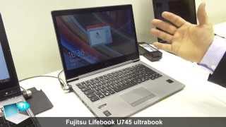 Fujitsu Lifebook U745 ultrabook [upl. by Eeldarb]