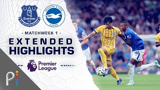 Everton v Brighton  PREMIER LEAGUE HIGHLIGHTS  8172024  NBC Sports [upl. by Itsa]