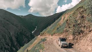 Europes Most Dangerous Road Abano Pass Georgia [upl. by Yelnahs]