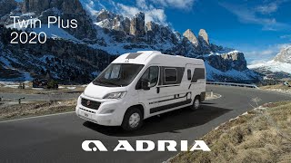 2020 Adria Twin Plus campervan product video [upl. by Howlyn]