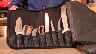 Chef Works Knife Bag Showcased by Chef Dangoor  TigerChef [upl. by Hinman]