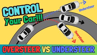 Oversteer vs Understeer How to Stay in Control While Driving [upl. by Notsruht]