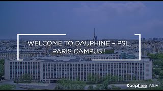 Visit Campus Paris  Université Paris Dauphine  PSL [upl. by Greenlee]