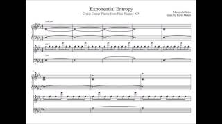 FFXIV Sheet Music  Final Fantasy XIV  Exponential Entropy [upl. by Hallsy364]