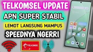 Apn Telkomsel Tercepat Paling Stabil Speednya Ngerri Banget [upl. by Erodisi]