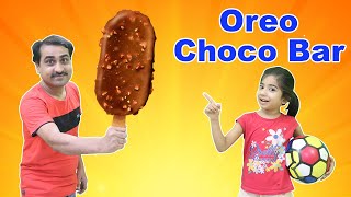 How to Make Oreo Ice Cream At Home  Chocolaty Chocobar in Lockdown [upl. by Yrevi64]