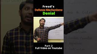 Freuds Denial Defense Mechanism 🔍 Mind Games Uncovered [upl. by Dearden990]