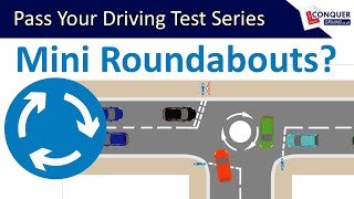 Mini Roundabouts Driving Lesson UK  Pass your Driving Test Series [upl. by Lot876]