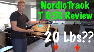 NordicTrack T 65 S Treadmill Review [upl. by Asiret855]