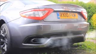 Maserati Granturismo S start up sound [upl. by Hillary]